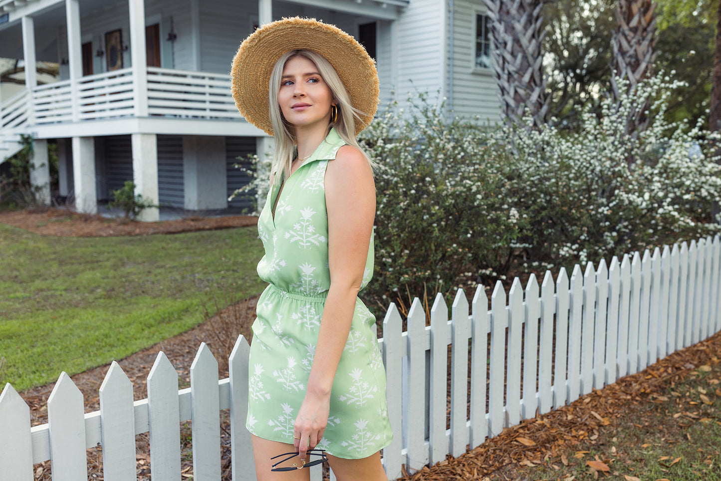 Leigh Polo Dress - Print