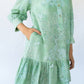 Whalen Shirt Dress - Green Lowcountry Watercolor