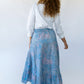 Florence Maxi Skirt - Purple Lowcountry Watercolor