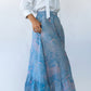 Florence Maxi Skirt - Purple Lowcountry Watercolor