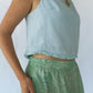 Florence Maxi Skirt - Green Lowcountry Watercolor