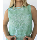 Alice Top - Green Lowcountry Watercolor