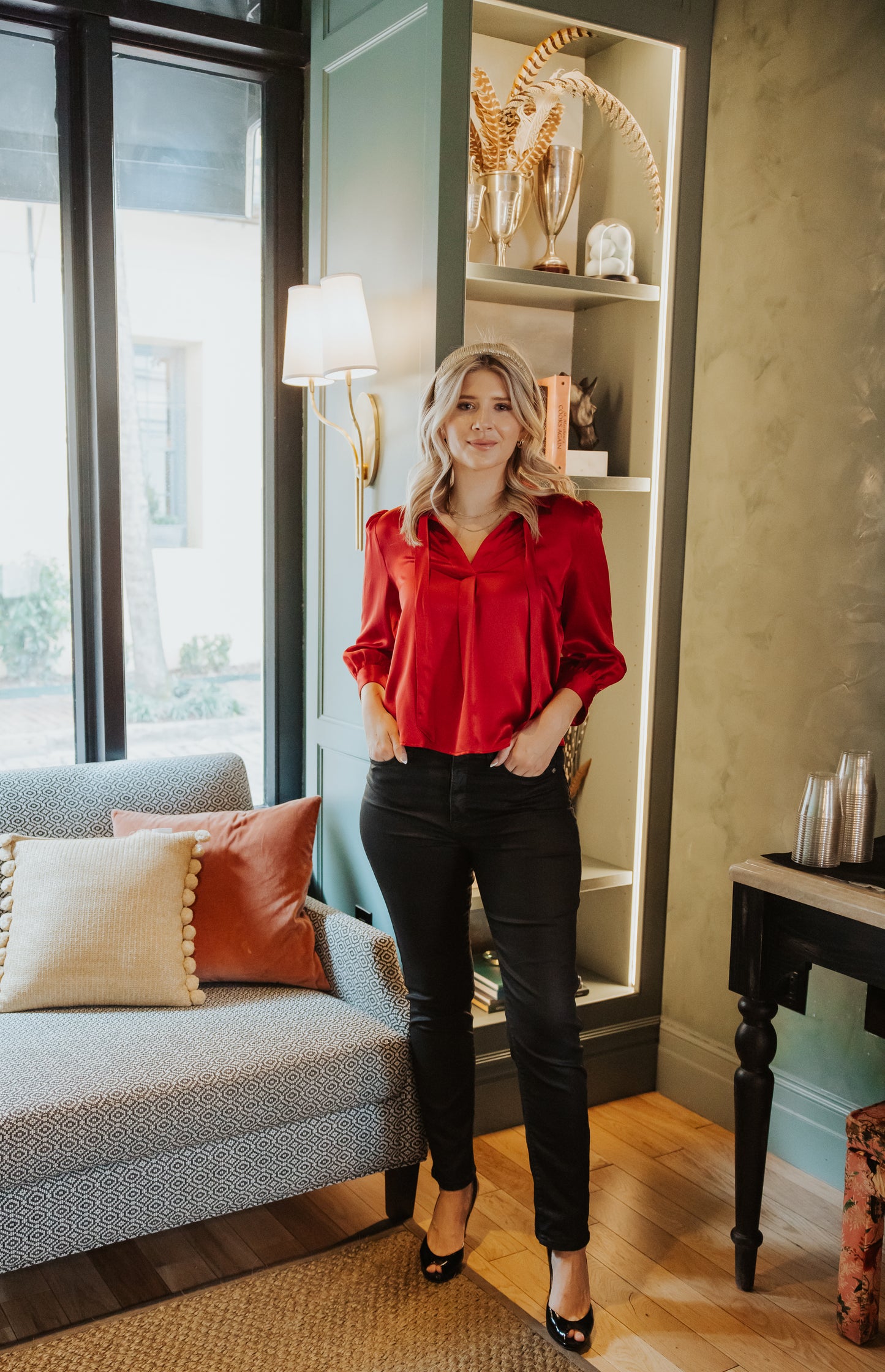Rachel Silk Blouse